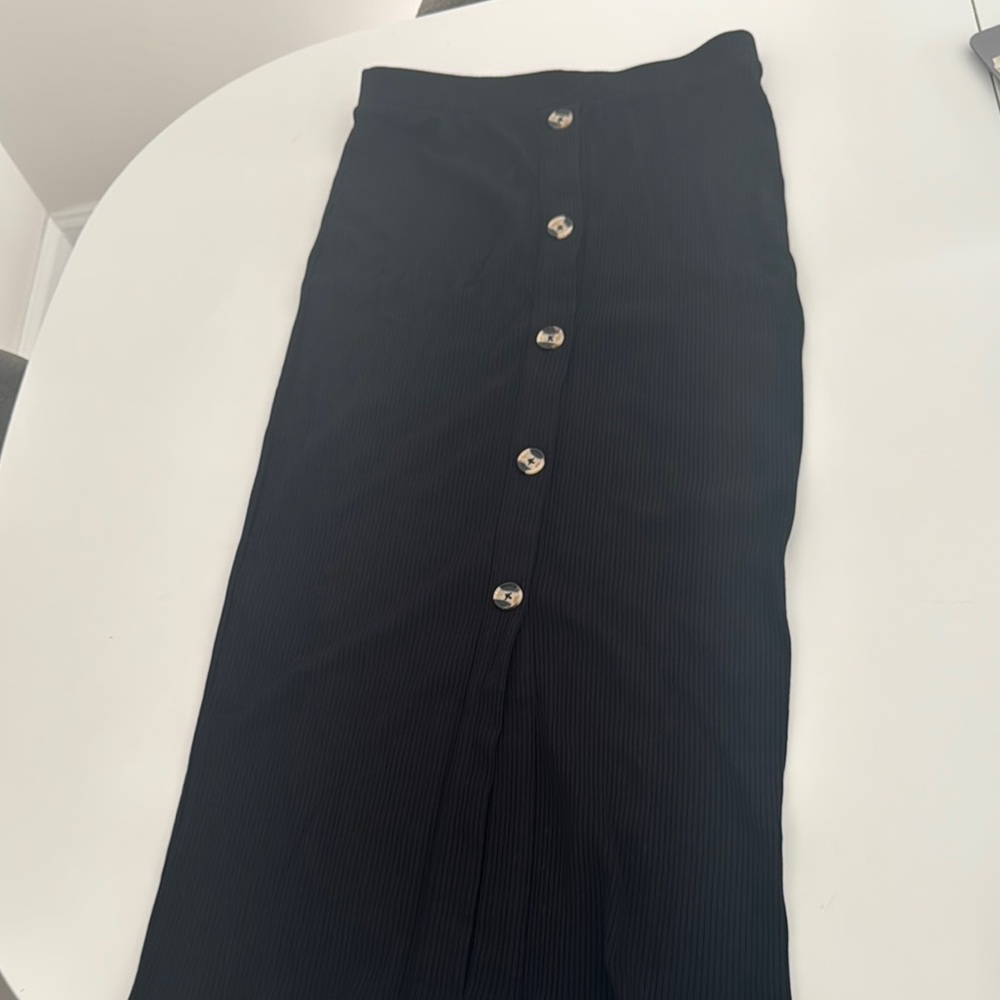 ASOS Black Maxi Pencil Skirt for Work